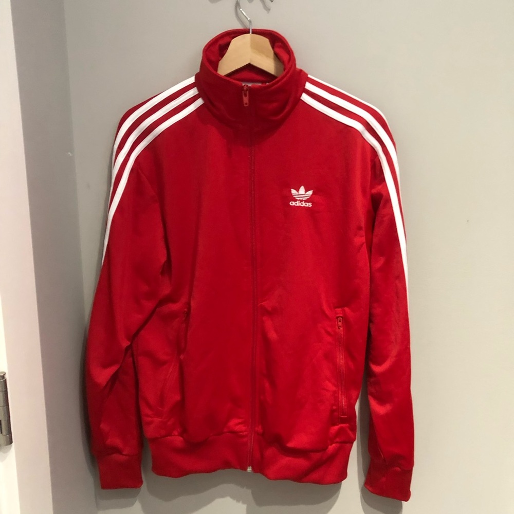 ADIDAS CLASSIC RED JACKET NWT Men’s Small